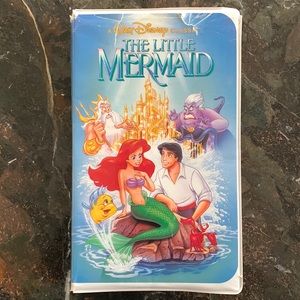 Black Diamond Little Mermaid Disney Classic VHS